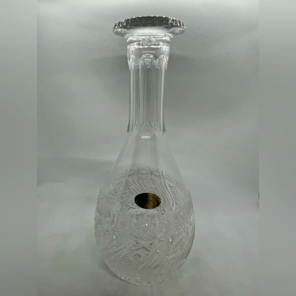 Vintage Callisto Classic 24% Lead Crystal Hand Made Decanter
